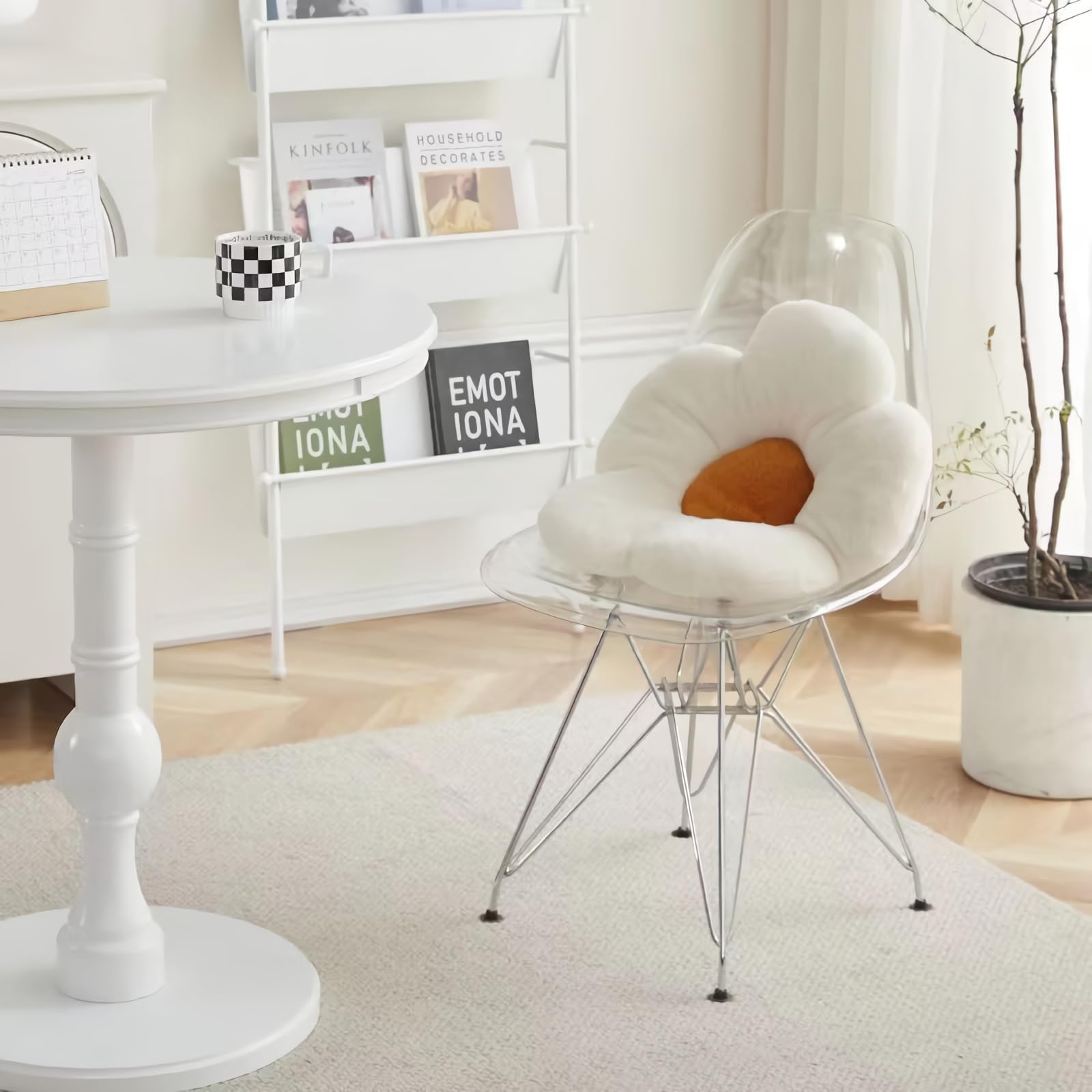 Amazon｜クリアチェア ダイニングチェア クリア椅子 chair イームズ