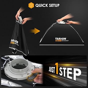 Amazon | TARION スクエアソフトボックス 60x90cm ワンタッチ クイック