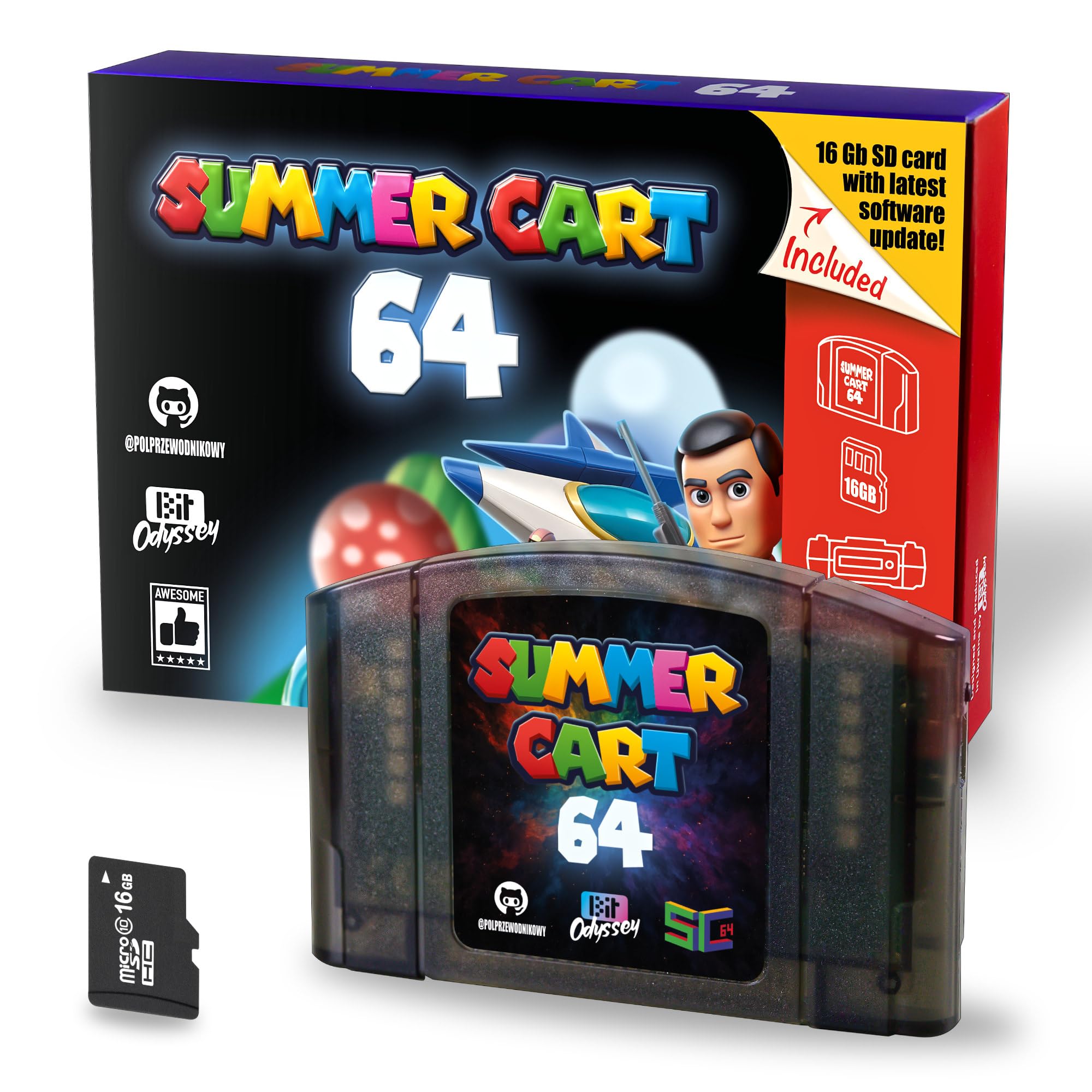 Amazon.com: Summer Cart 64 – Open Source N64 Flash Cartridge