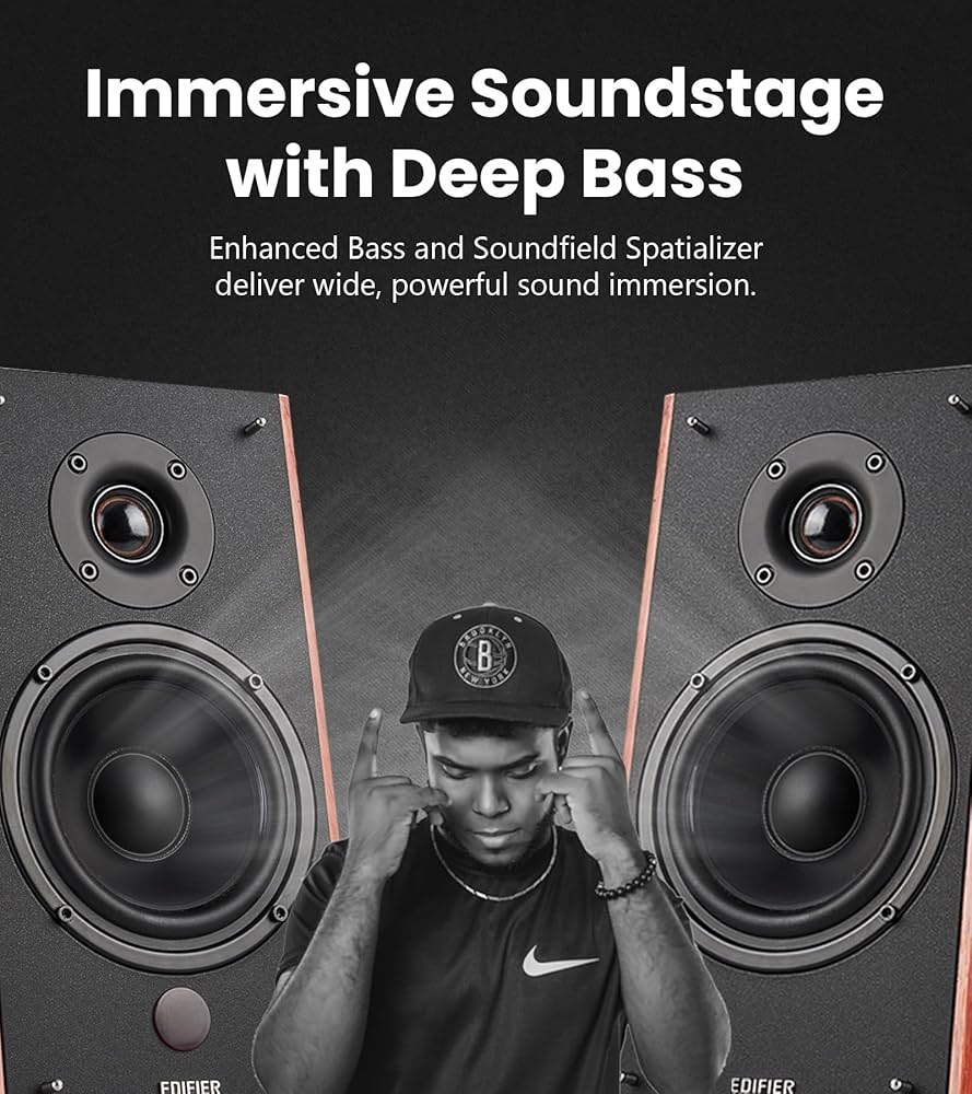 Amazon.com: Edifier R2000DB Powered Bluetooth Bookshelf Speakers