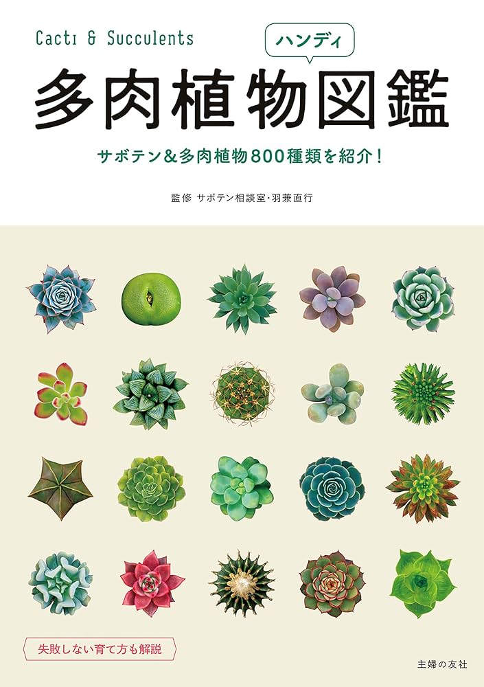 Amazon.co.jp: 多肉植物ハンディ図鑑 eBook : サボテン相談室・羽兼