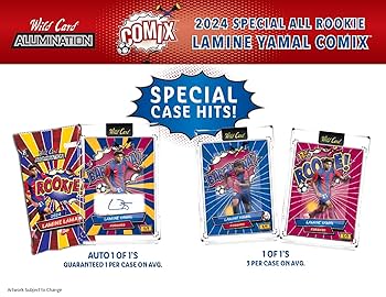 Amazon.com: 2024 Wild Card Alumination Lamine Yamal Rookie Comix