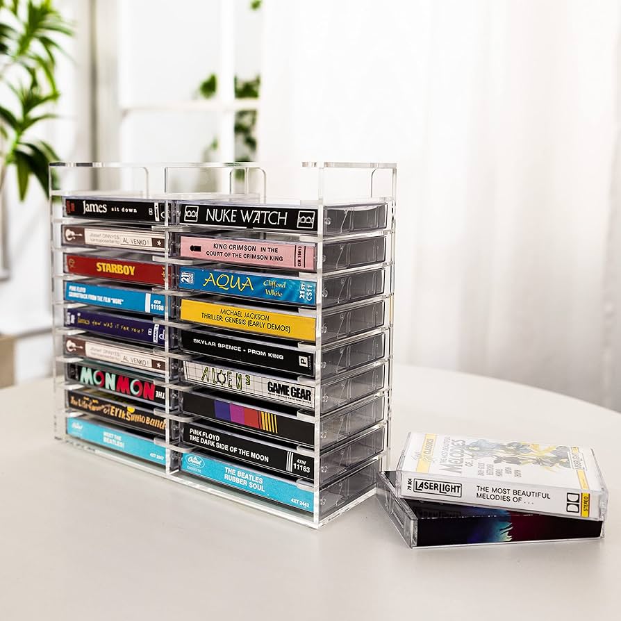 Cassette City カセットテープ収納ラック ケース 100本収納 cassette