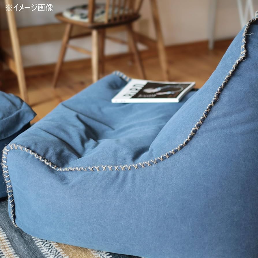 Amazon.co.jp: ノラ(Nora.) ソファ ネイビー 1人掛け andg ブッバ 242851