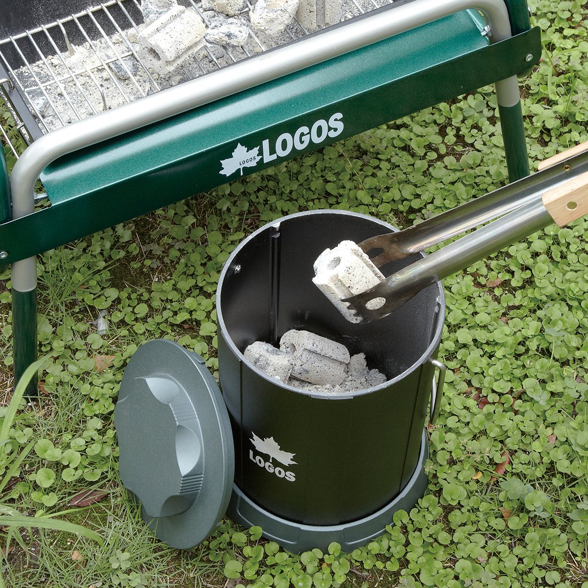 Amazon | ロゴス マイティー火消し壷 81063129 エコ 消し炭の再利用