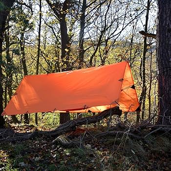 Amazon | DD Hammocks DD タープ 3×3 (サンセットオレンジ）日本正規