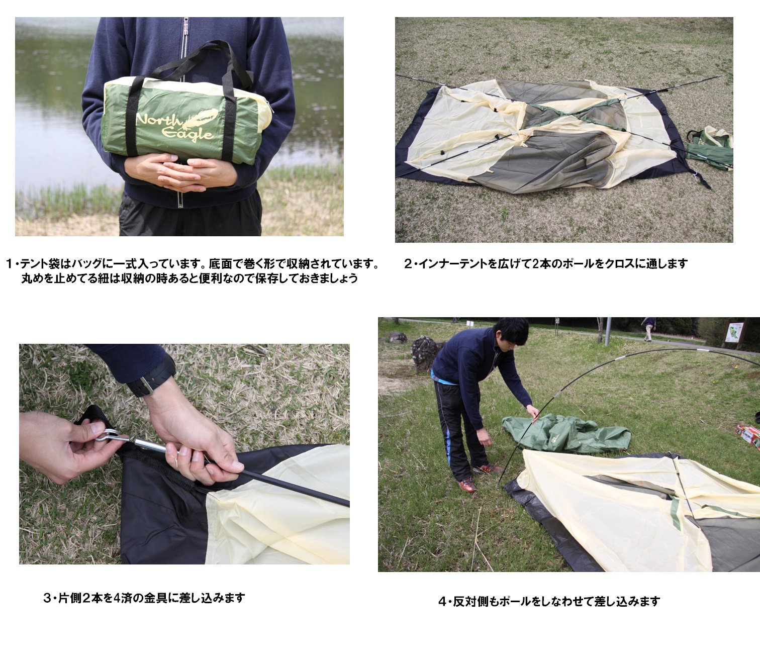 Amazon.co.jp: North Eagle(ノースイーグル) テント イーグル