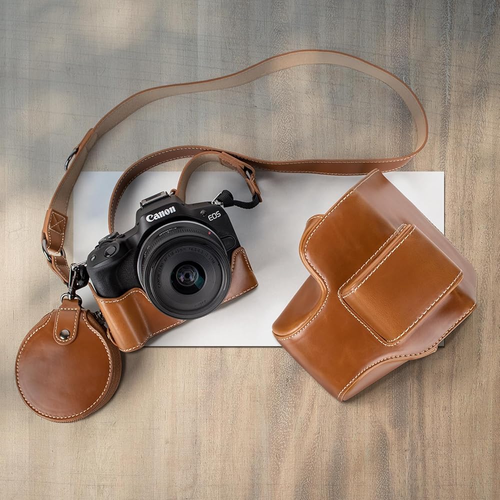 Amazon.co.jp: Kinokoo EOS R50ケース、Canonキヤノン EOS R50カメラ