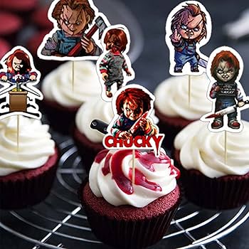 Amazon.co.jp: チャッキーテーマ 誕生日パーティーデコレーション 32個