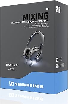 Amazon.co.jp: ゼンハイザー モニターヘッドホン密閉型 HD 25 LIGHT