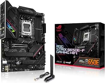 Amazon.com: ASUS ROG Strix B650E-F Gaming WiFi AMD B650 AM5 Ryzen