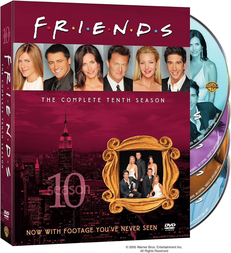 Friends: The Complete Season 10 (4-Disc) (Uncut | Region 2 DVD