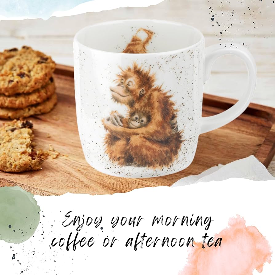 Amazon.co.jp: Royal Worcester Wrendale Designs オランチュタングル