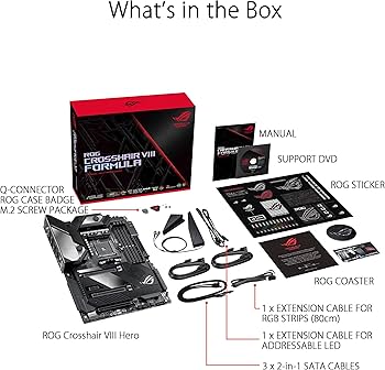 Amazon | ASUS AMD AM4対応 マザーボード ROG CROSSHAIR VIII FORMULA