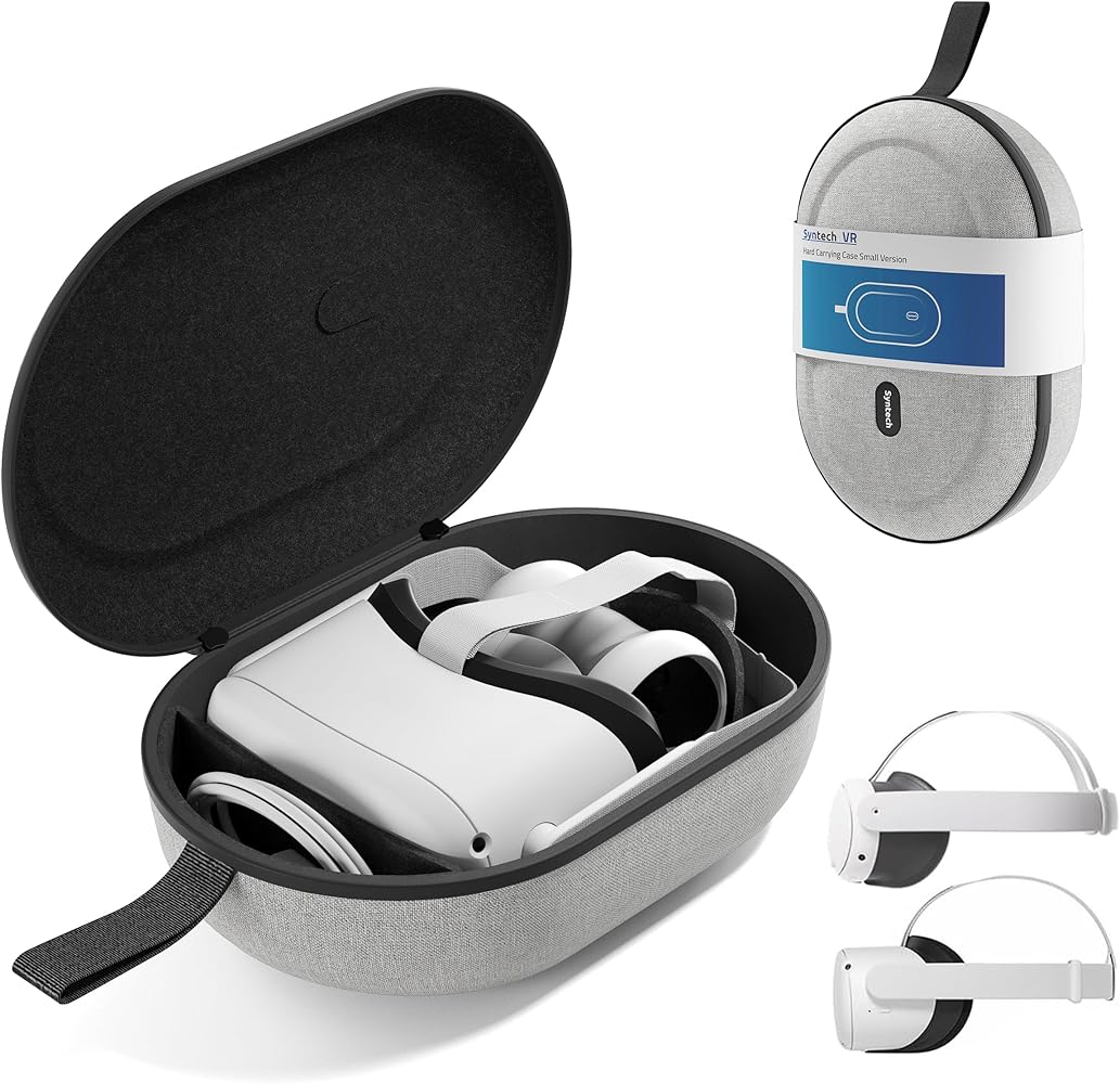 Amazon.com: Syntech Hard Carrying Case Compatible with Meta Quest