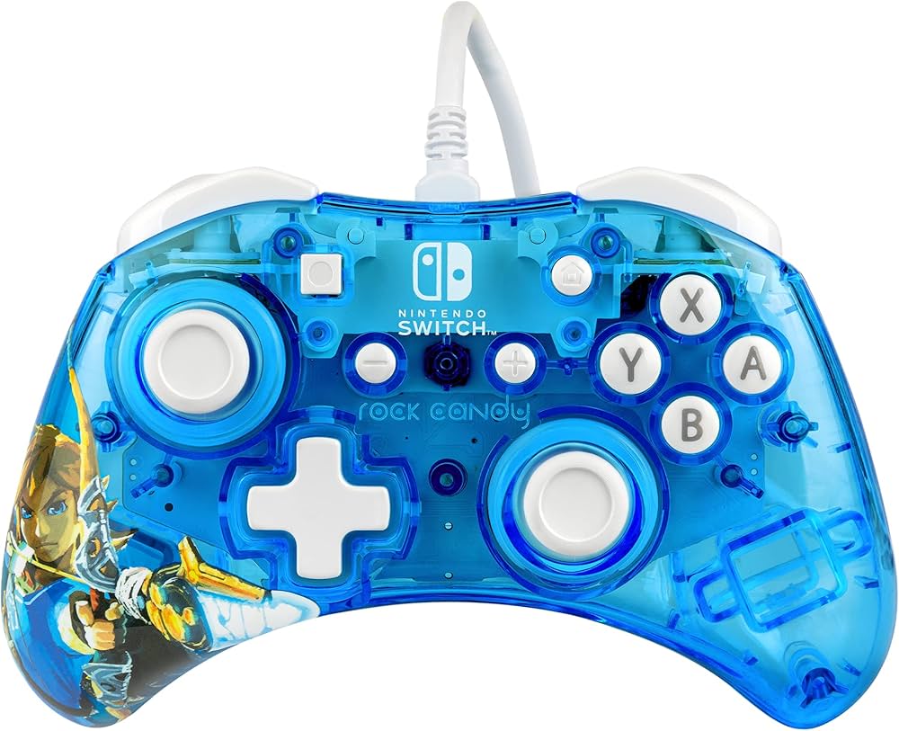 Amazon.co.jp: Rock Candy Wired Gaming Switch Pro Controller