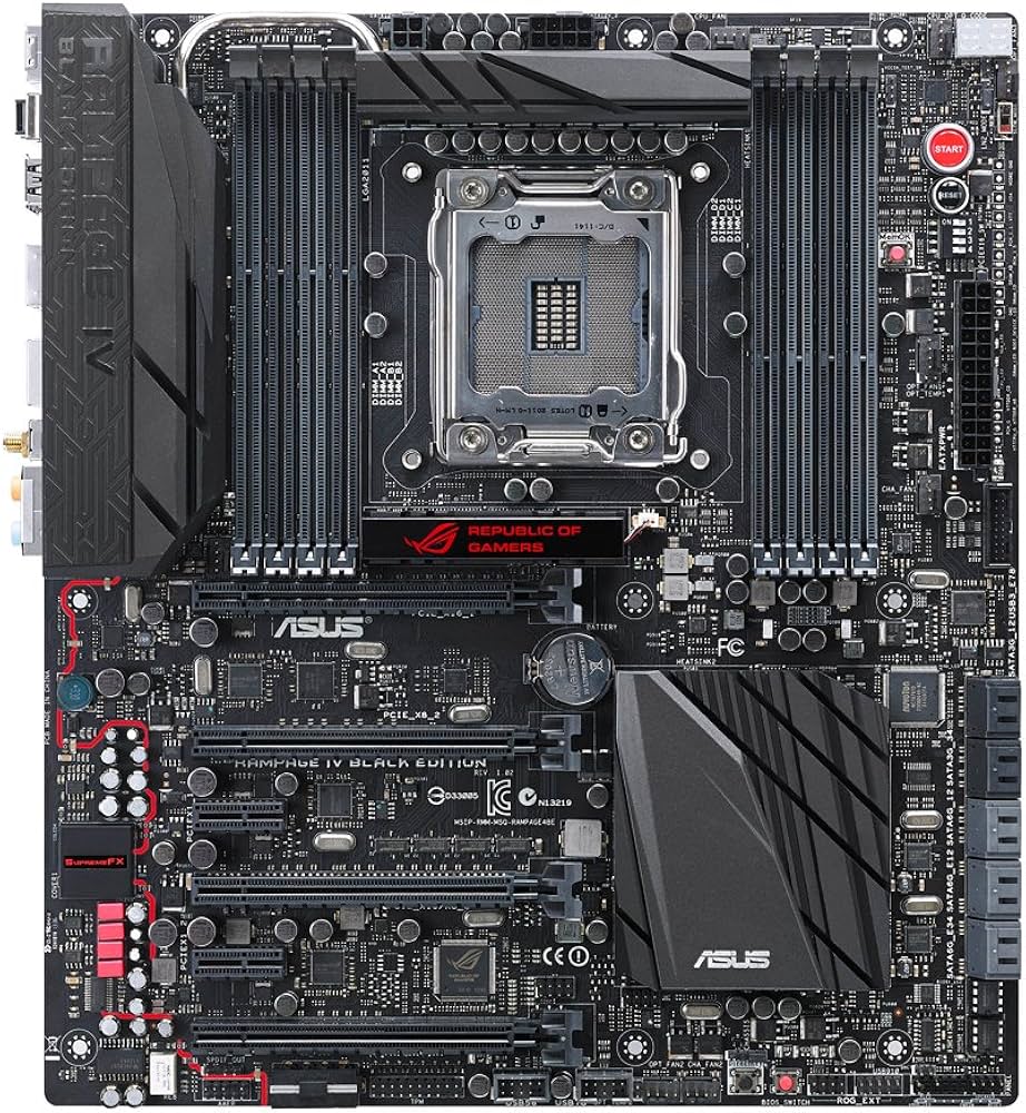 Amazon | ASUSTeK Intel X79チップセット搭載マザーボード RAMPAGE IV