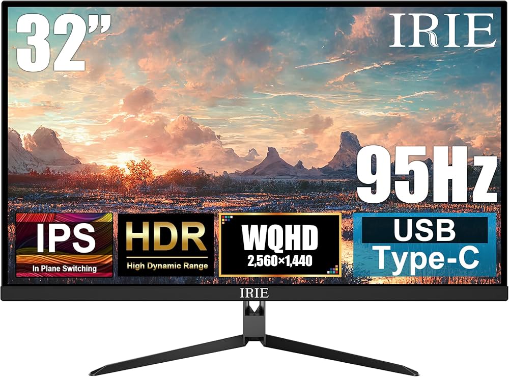 Amazon.co.jp: FFF モニター 32インチ モニター ディスプレー PC 用