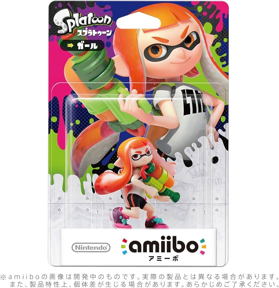 Amazon.co.jp: 任天堂 amiibo ガール(スプラトゥーンシリーズ) : ゲーム