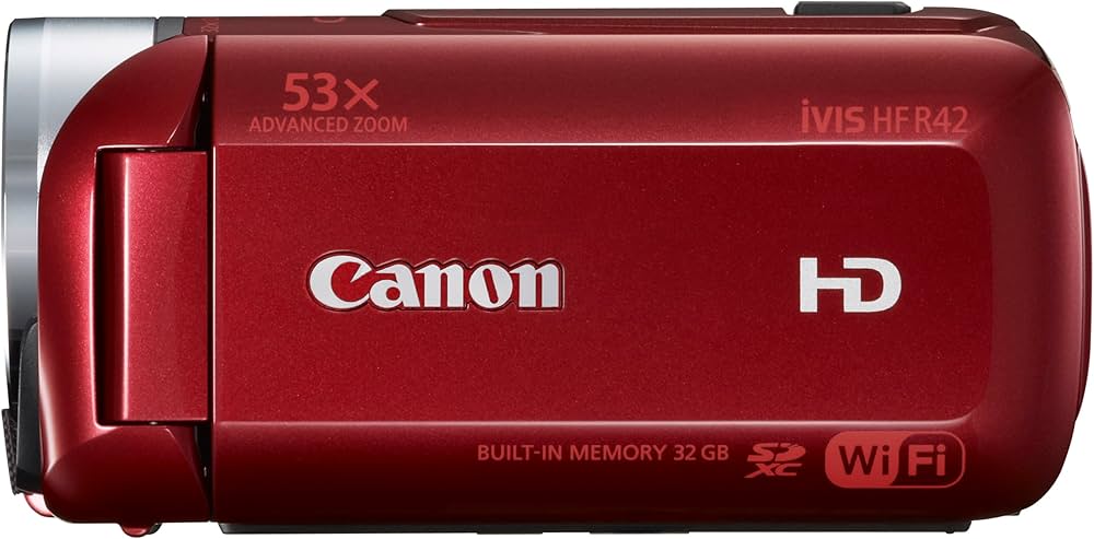 Amazon | Canon デジタルビデオカメラ iVIS HF R42 光学32倍ズーム