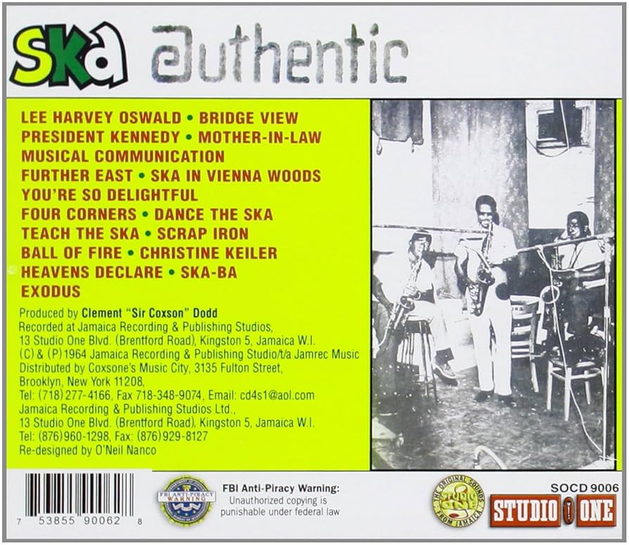 Amazon.co.jp: Ska Authentic Vol 1: ミュージック