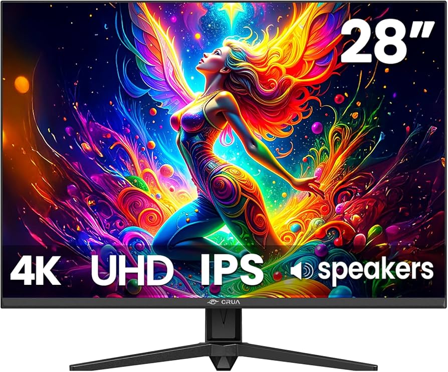 Amazon.com: CRUA 28'' Monitor, 4K UHD+(3840×2560P)IPS 60Hz