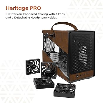 Amazon | MONTECH Heritage mATX、マイクロフォームファクター