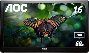 Amazon.co.jp: AOC 15.6インチ ポータブルモニター IPSパネル フルHD
