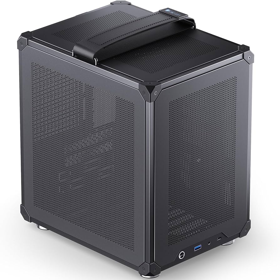 Amazon.com: JONSBO C6-ITX Black Mini ITX Handled Mesh PC Case