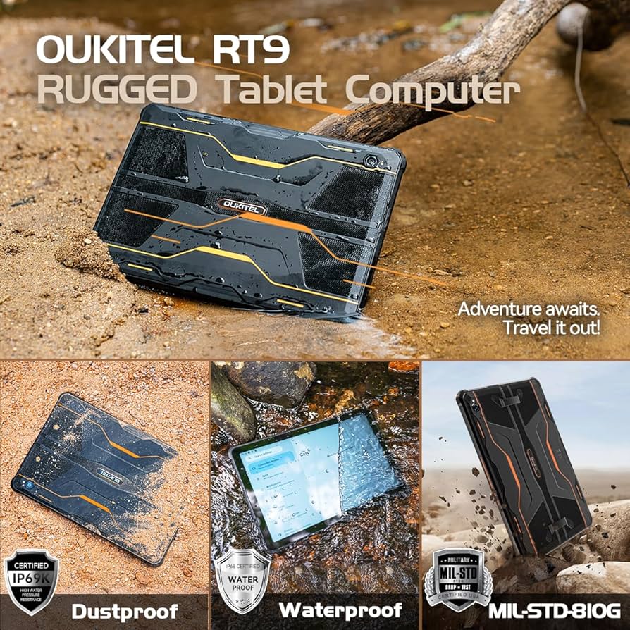 Amazon.com : OUKITEL RT9 Rugged Tablet 10 inch Tablet Android