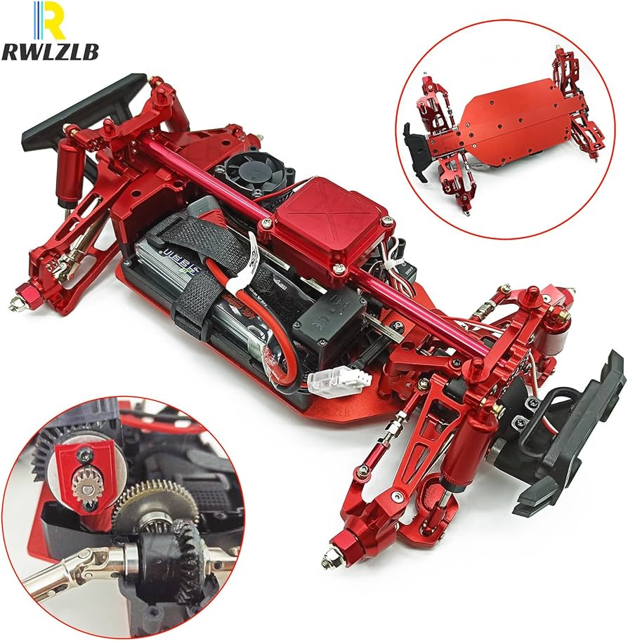 Amazon.com: RWLZLB 2PCs 16431 Metal Steering Linkage for Hyper Go