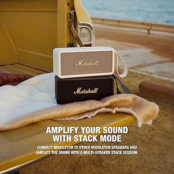 Amazon.co.jp: Marshall ワイヤレスポータブル防水スピーカー