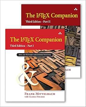 The LaTeX Companions Box Set 4冊セット 洋書 The LaTeX Companion