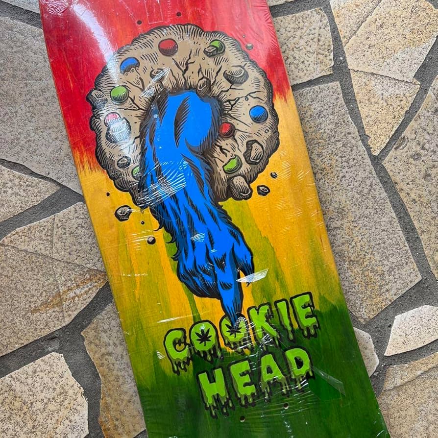 Amazon.co.jp: H-street スケボーデッキ Cookie Head エッチストリート