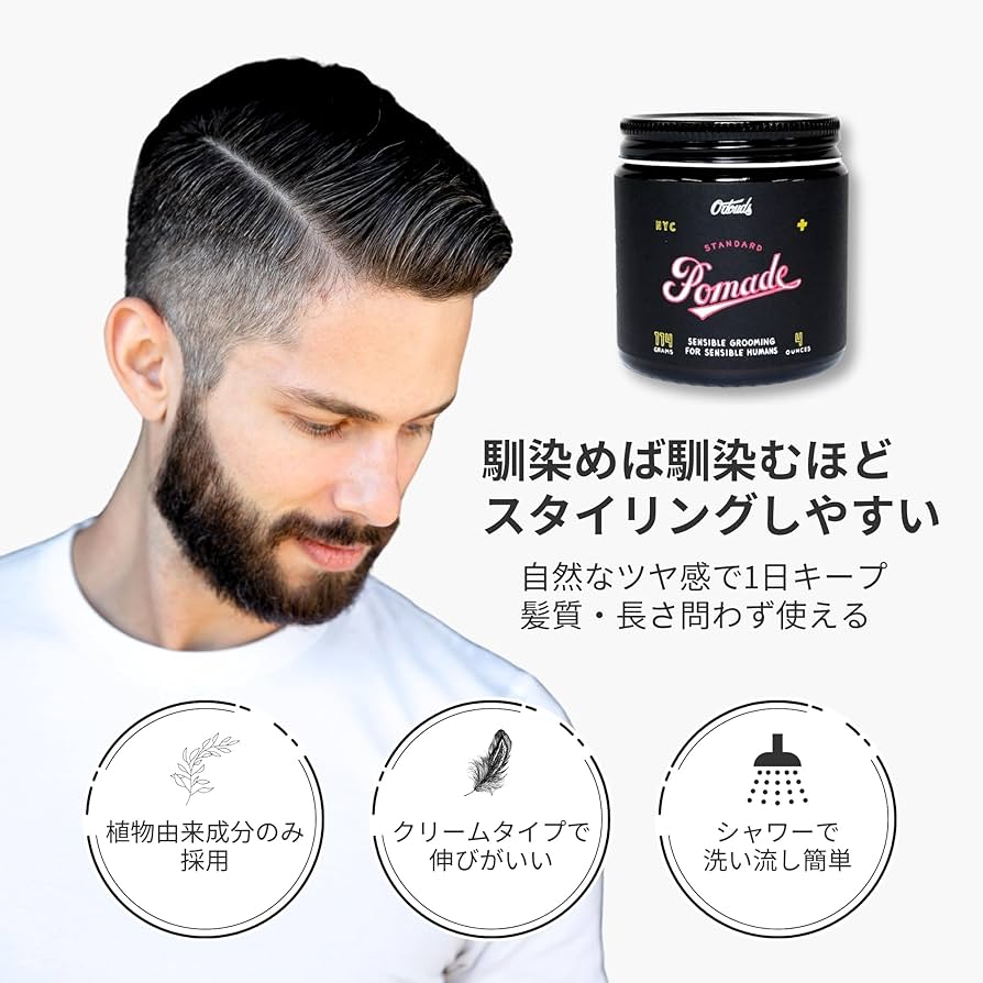 Amazon | オダウズ スタンダードポマード (ハードホールド・ハイ