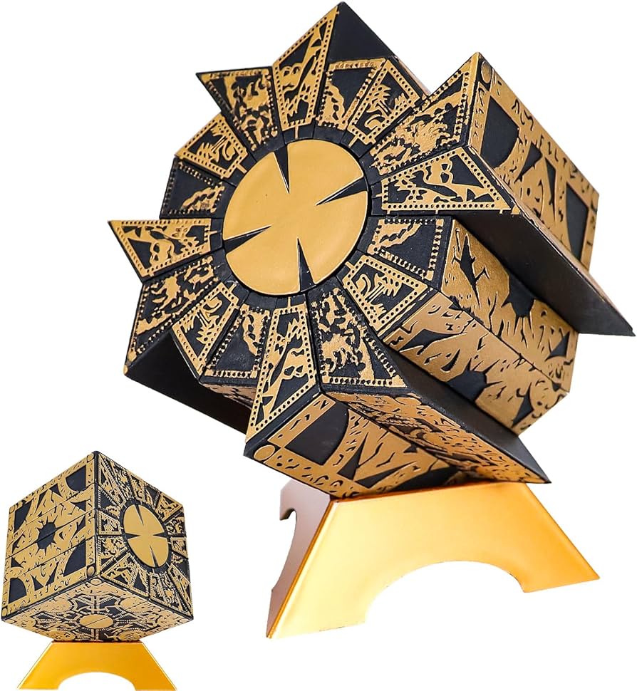 Amazon | Hellraiserパズルボックス機能的、ベース付きラメント構成