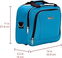 Amazon.com: Rockland Fashion Softside Upright Luggage Set