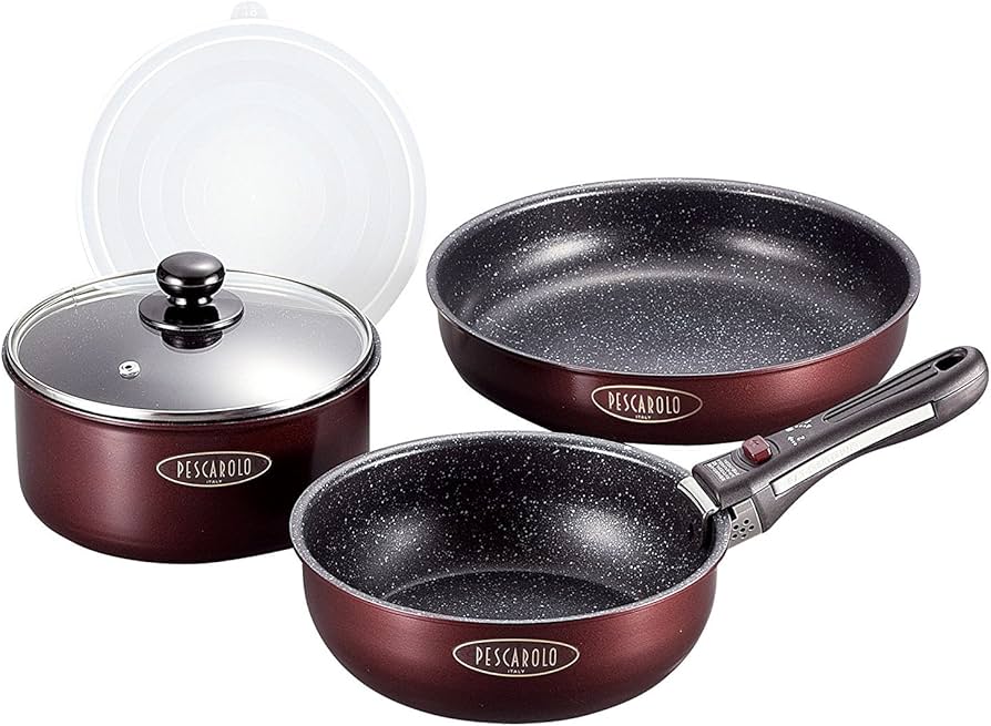 Amazon.co.jp: 和平フレイズ フライパン 鍋 3点セット ペスカロロ IH