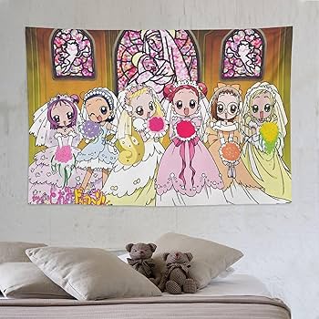 Amazon.co.jp: おジャ魔女どれみ (58) タペストリー 絵 ポスター