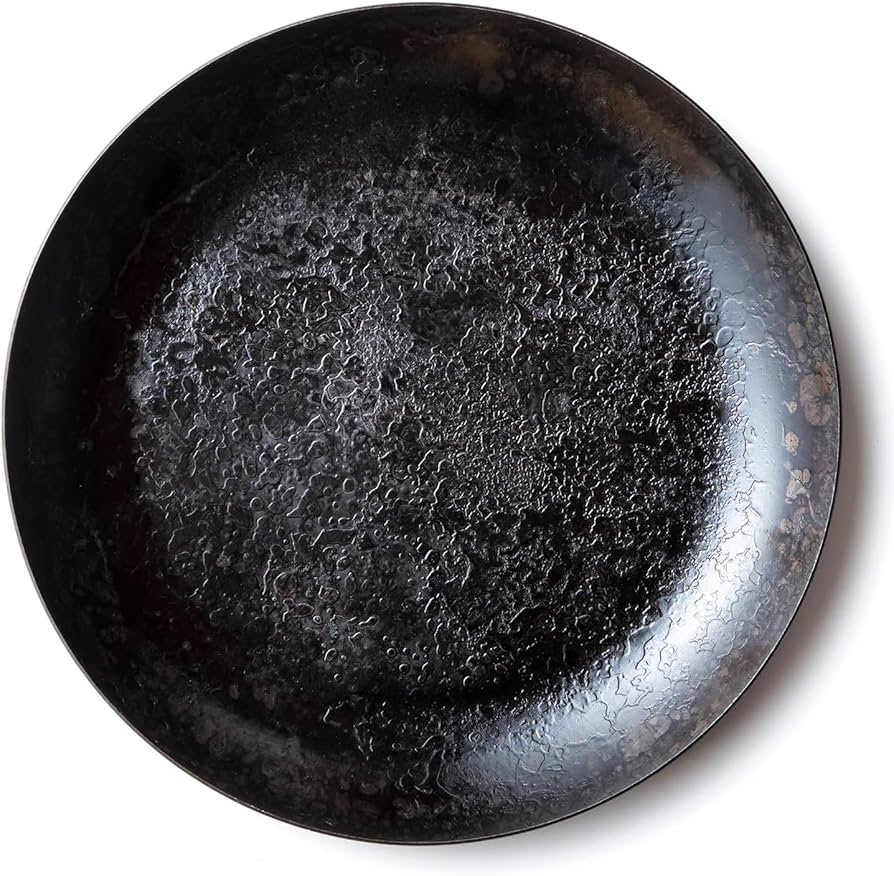 Amazon | タキビズム フライパンディッシュ (大) 鉄 皿 キャンプ