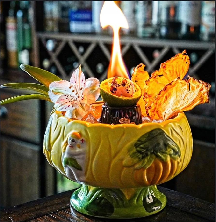 Amazon.com | Amehla Scorpion Bowl, 32-ounce Fishbowl Tiki Mug