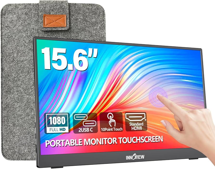 Amazon.com: InnoView Portable Monitor Touchscreen 15.6