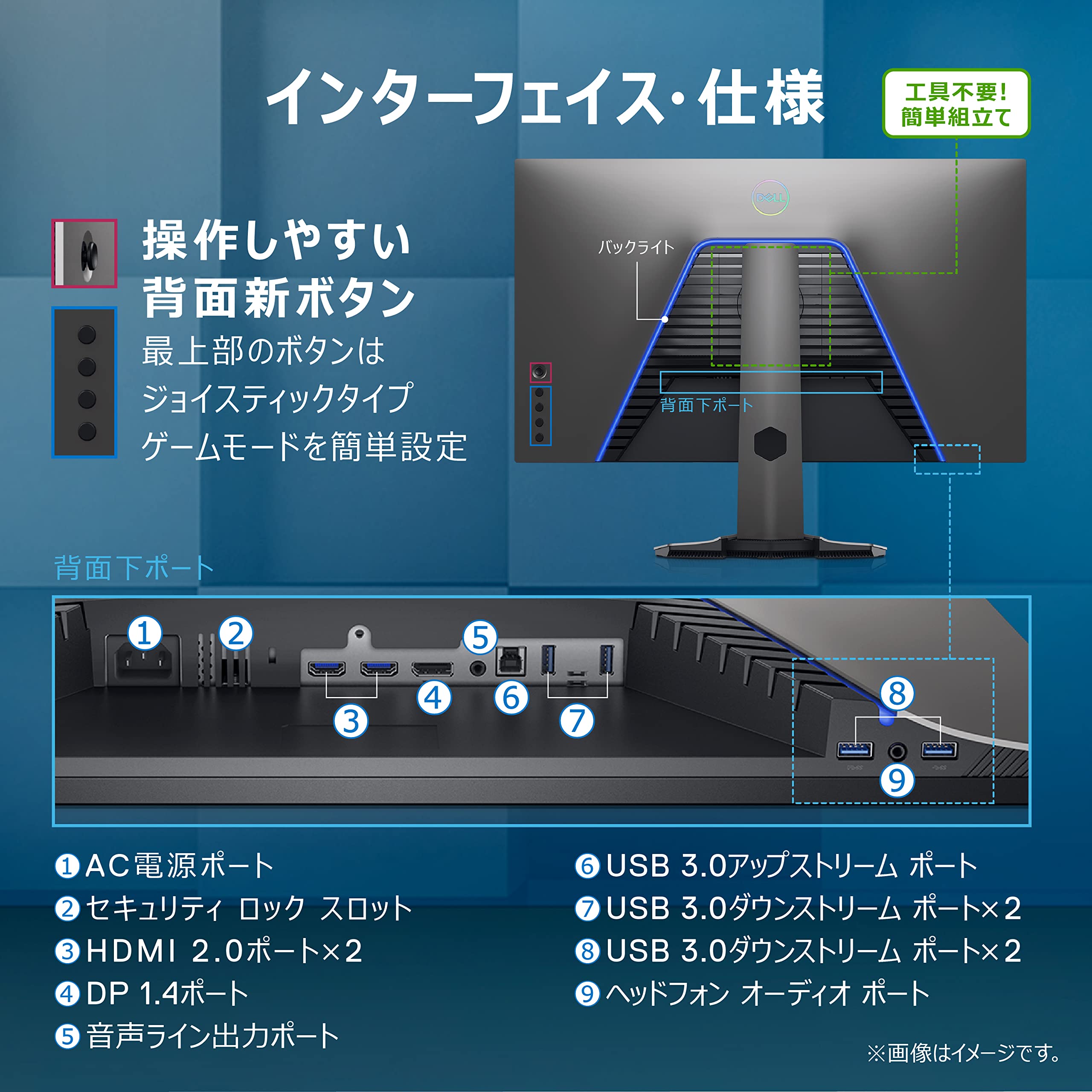 Amazon.co.jp: Dell S2721DGF 27インチ ゲーミングモニター ゲーミング