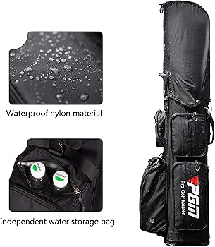 Amazon | PGMゴルフバッグ、折りたたみ式ゴルフカートバッグ、仕切り14