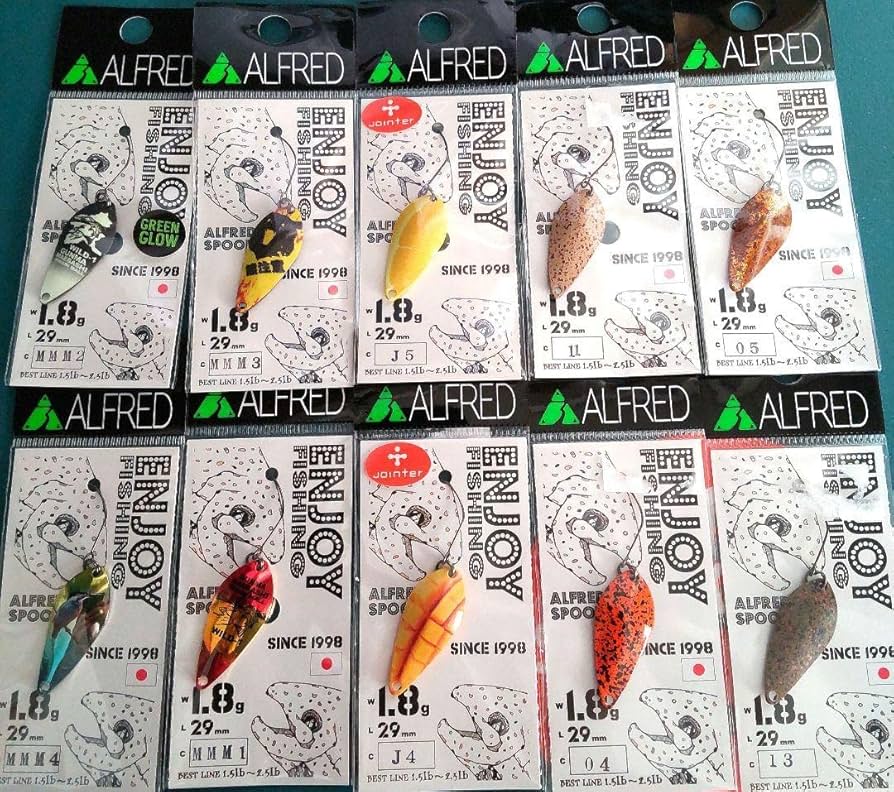 スプーン 77個セット ワレット付 トラウト 管釣り ミュー アルフレッド