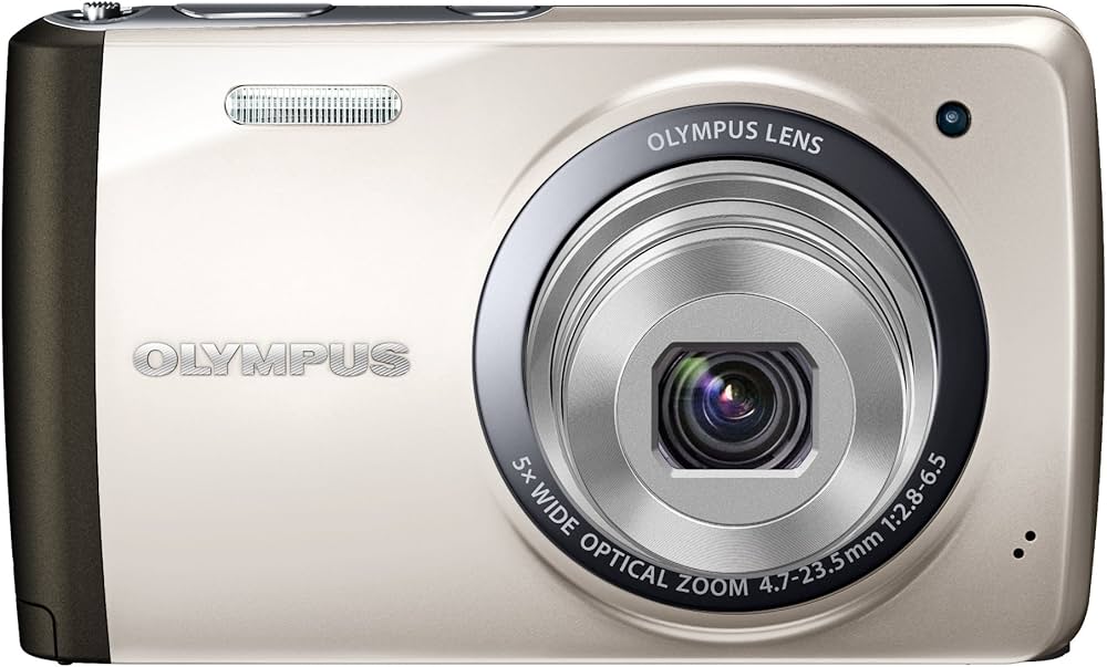 Amazon | OLYMPUS デジタルカメラ STYLUS VH-410 シルバー 1600万画素