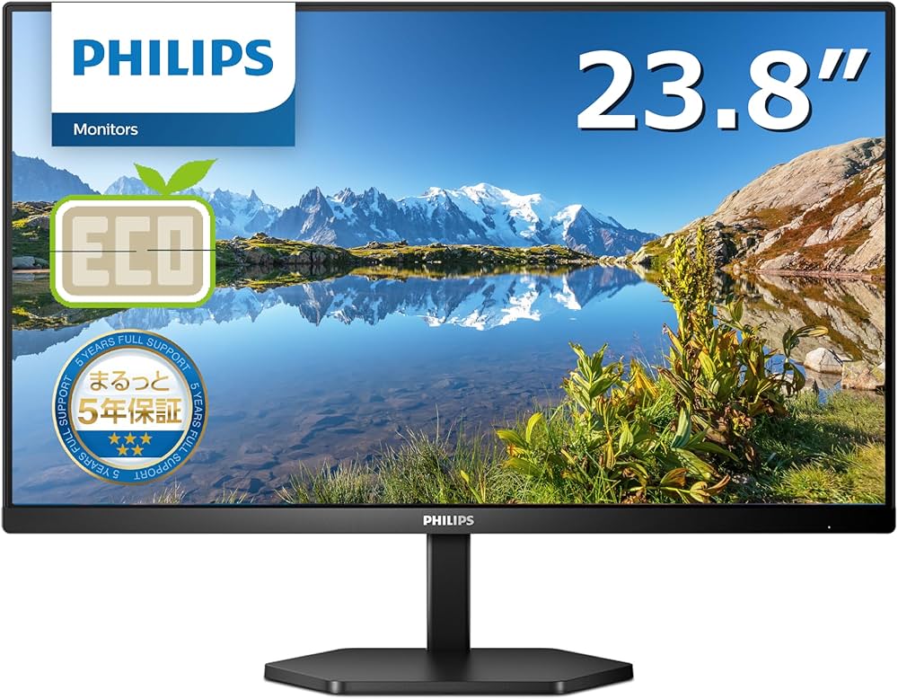 Amazon.co.jp: PHILIPS モニターディスプレイ 24E1N3300A/11 (23.8