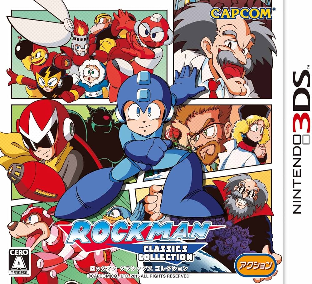 Amazon.com: Mega Man Rockman Classics Collection japanese Ver