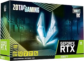 Amazon.com: ZOTAC Gaming GeForce RTX 3080 Ti Trinity OC 12GB
