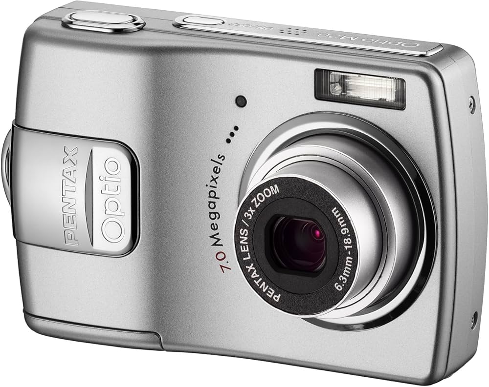 Amazon.co.jp: Pentax Optio M20 7MP デジタルカメラ 3倍光学ズーム